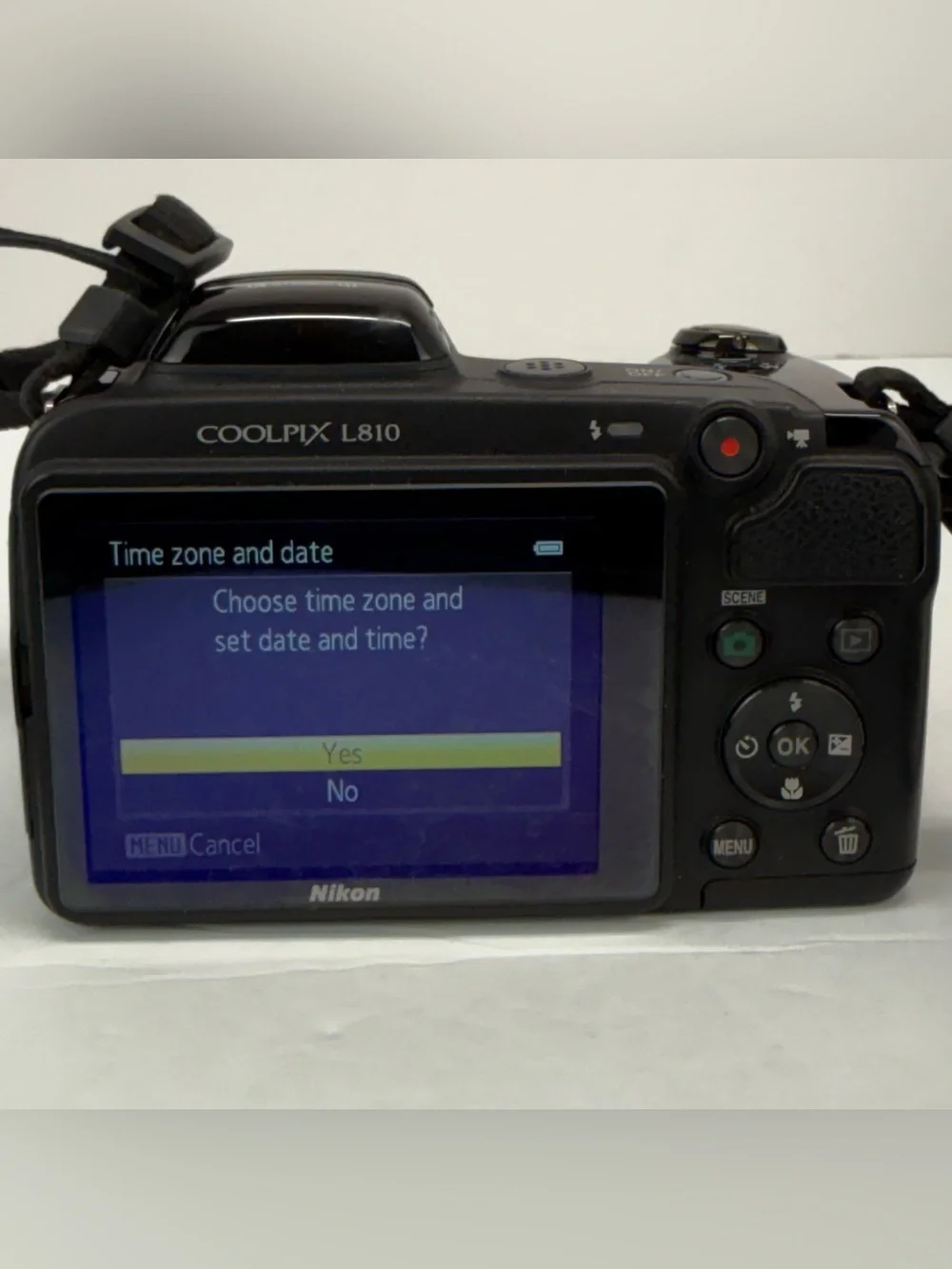 Nikon COOLPIX L810 16.1 MP Digital Camera 26x Zoom Tested Works